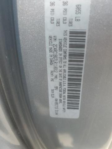 2C4RC1BG7LR110312 - 2020 CHRYSLER PACIFICA TOURING L Gümüş foto 13