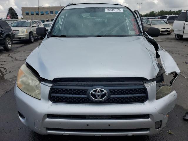 JTMBD33V376027626 - 2007 TOYOTA RAV4 SILVER photo 5