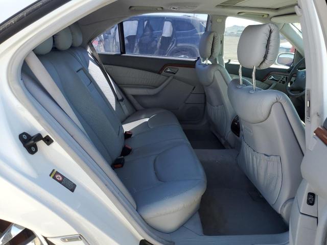 WDBNG70J51A157326 - 2001 MERCEDES-BENZ S-CLASS 430 WHITE photo 10