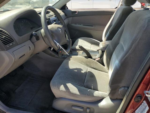 JTDBE32K120024451 - 2002 TOYOTA CAMRY LE MAROON photo 7