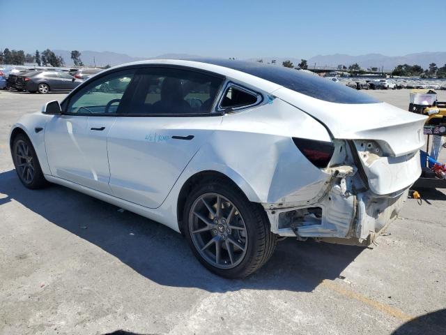 5YJ3E1EA2MF871527 - 2021 TESLA MODEL 3 Weiß Foto 2