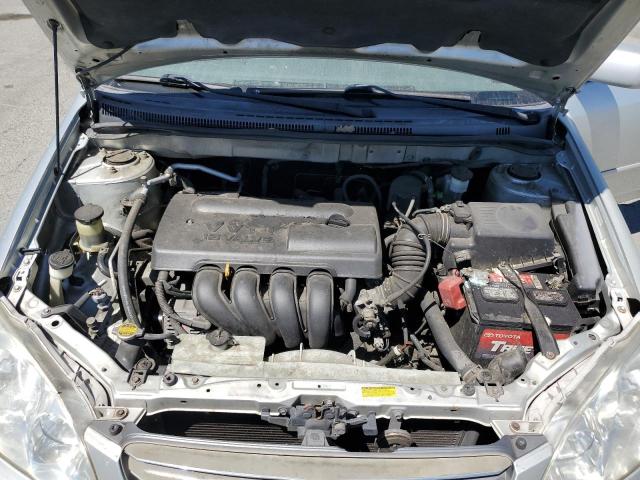JTDBR32EX42023353 - 2004 TOYOTA COROLLA CE Gris photo 11
