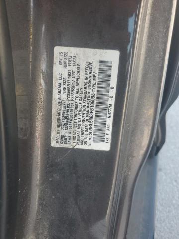 5FNRL5H63FB106098 - 2015 HONDA ODYSSEY EXL GRAY photo 14