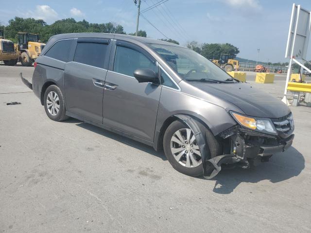 5FNRL5H63FB106098 - 2015 HONDA ODYSSEY EXL GRAY photo 4