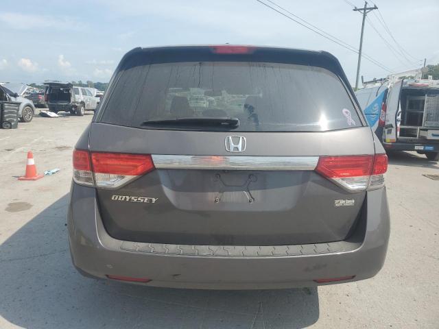 5FNRL5H63FB106098 - 2015 HONDA ODYSSEY EXL GRAY photo 6