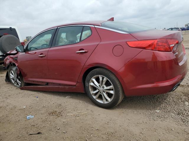 5XXGN4A71DG121059 - 2013 KIA OPTIMA EX RED photo 2
