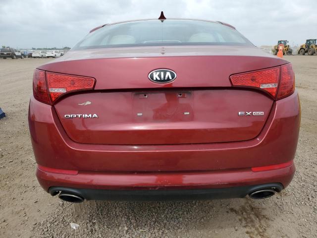 5XXGN4A71DG121059 - 2013 KIA OPTIMA EX RED photo 6