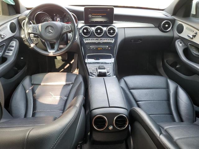 55SWF4KB3JU276432 - 2018 MERCEDES-BENZ C 300 4MATIC WHITE photo 8