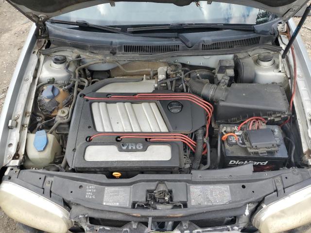 WVWDE21J0YW694865 - 2000 VOLKSWAGEN GTI VR6 GLX SILVER photo 11