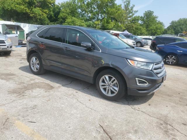 2FMPK3J90JBC27787 - 2018 FORD EDGE SEL ნაცრისფერი ფოტო 4