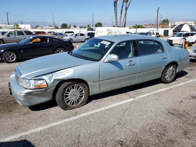 1LNHM85W27Y611075 - 2007 LINCOLN TOWN CAR SIGNATURE LONG WHEELBASE TEAL photo 1