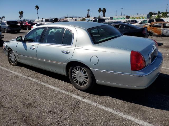 1LNHM85W27Y611075 - 2007 LINCOLN TOWN CAR SIGNATURE LONG WHEELBASE TEAL photo 2