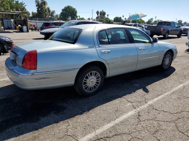 1LNHM85W27Y611075 - 2007 LINCOLN TOWN CAR SIGNATURE LONG WHEELBASE TEAL photo 3