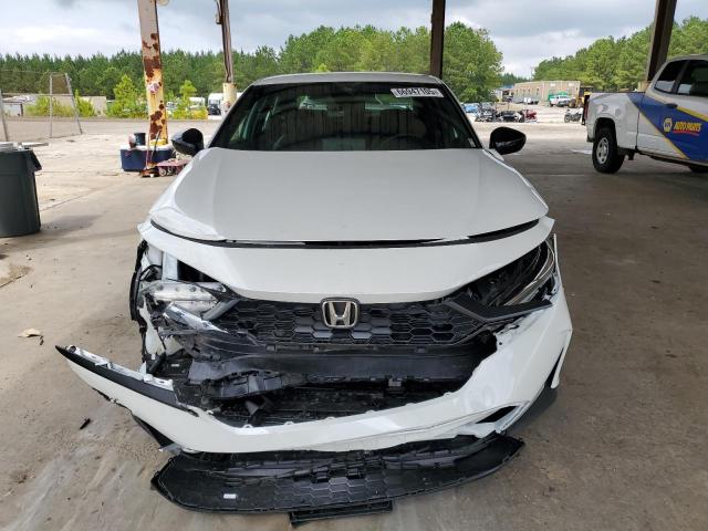 2HGFE2F51SH606384 - 2025 HONDA CIVIC SPORT WHITE photo 5