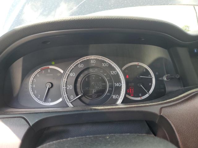 1HGCR2F81FA027708 - 2015 HONDA ACCORD EXL BLUE photo 9