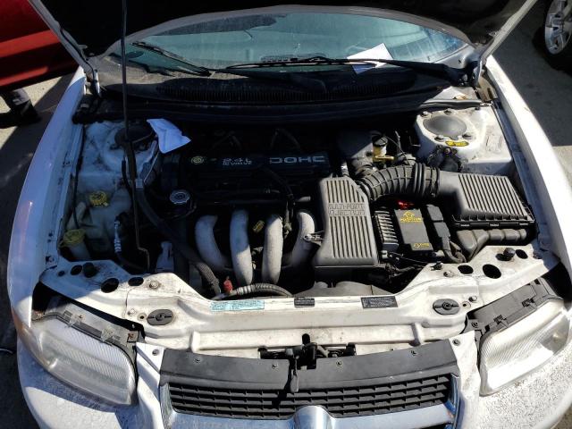 3C3EL45X0VT585378 - 1997 CHRYSLER SEBRING JX WHITE photo 11