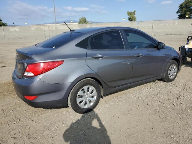 KMHCT4AE8FU886927 - 2015 HYUNDAI ACCENT GLS GRAY photo 3