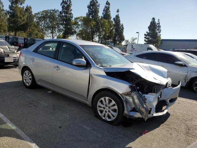 KNAFU4A27B5422257 - 2011 KIA FORTE EX SILVER photo 4