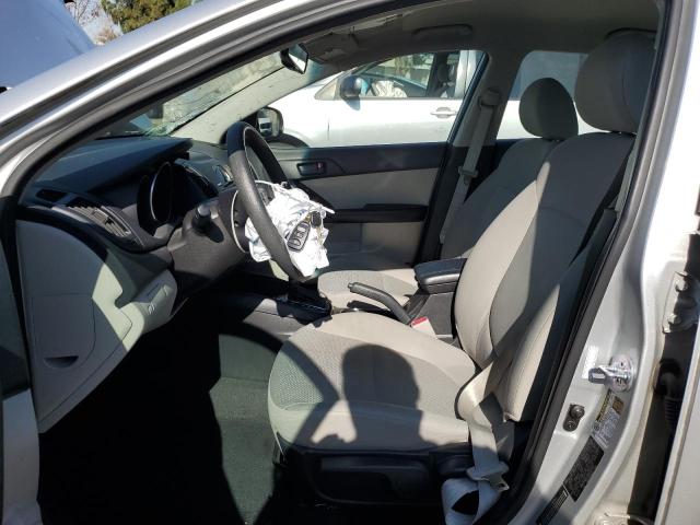 KNAFU4A27B5422257 - 2011 KIA FORTE EX SILVER photo 7