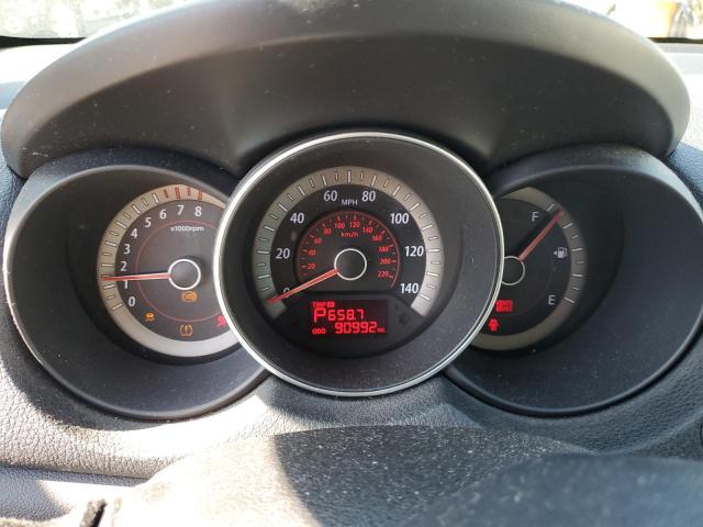 KNAFU4A27B5422257 - 2011 KIA FORTE EX SILVER photo 9