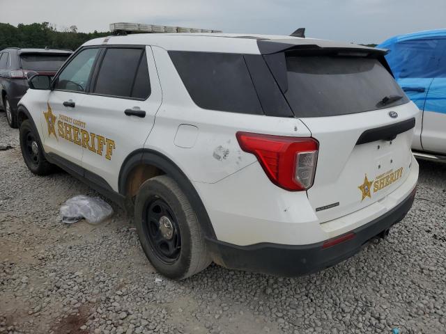 1FM5K8AB6MGC24543 - 2021 FORD EXPLORER POLICE INTERCEPTOR თეთრი ფოტო 2