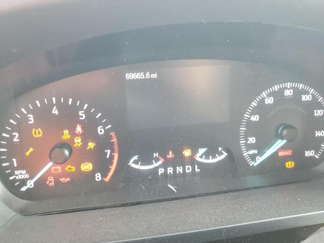 1FM5K8AB6MGC24543 - 2021 FORD EXPLORER POLICE INTERCEPTOR თეთრი ფოტო 9