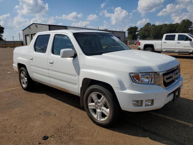 5FPYK1F51BB452606 - 2011 HONDA RIDGELINE RTL WHITE photo 4