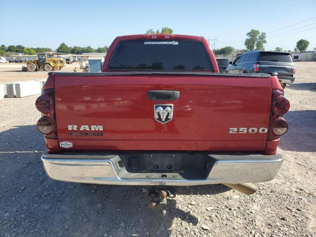 3D7KR28A67G797132 - 2007 DODGE RAM 2500 ST RED photo 6