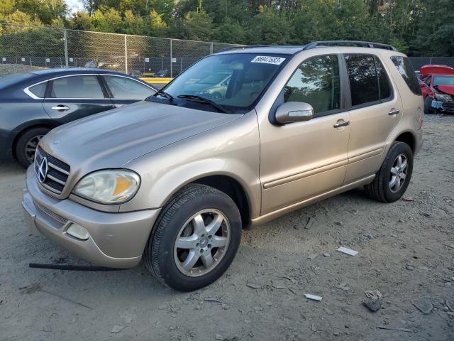 4JGAB75E33A381929 - 2003 MERCEDES-BENZ M-CLASS 500 BEIGE photo 1