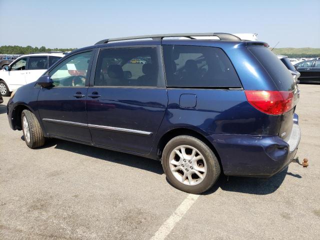 5TDBA22CX6S075402 - 2006 TOYOTA SIENNA XLE BLUE photo 2