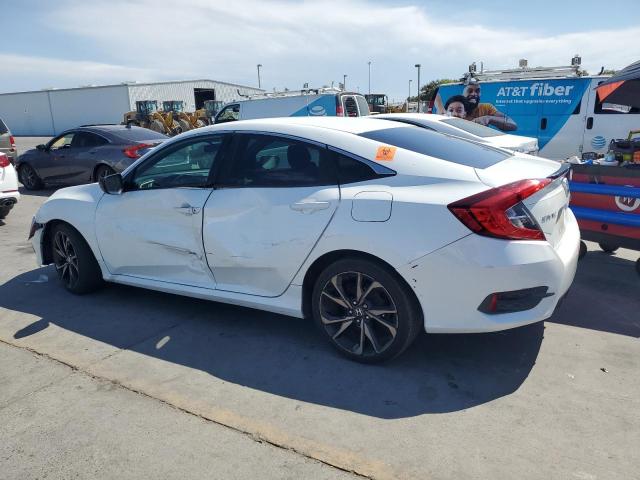 19XFC2F81LE202318 - 2020 HONDA CIVIC SPORT Blanc photo 2
