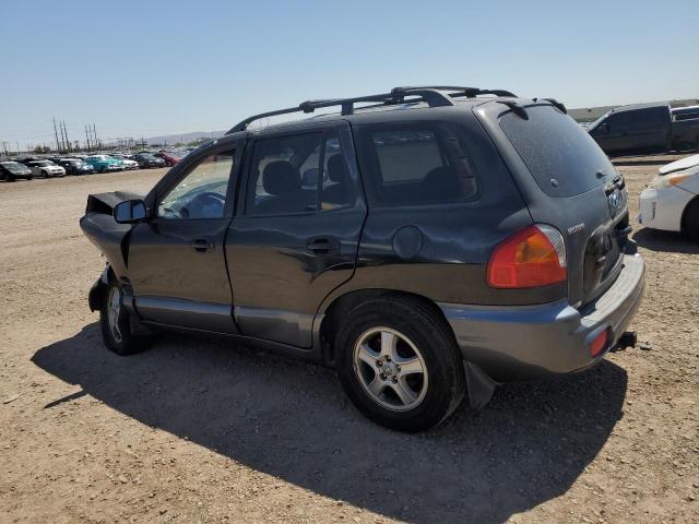 KM8SC13D62U297741 - 2002 HYUNDAI SANTA FE GLS BLACK photo 2