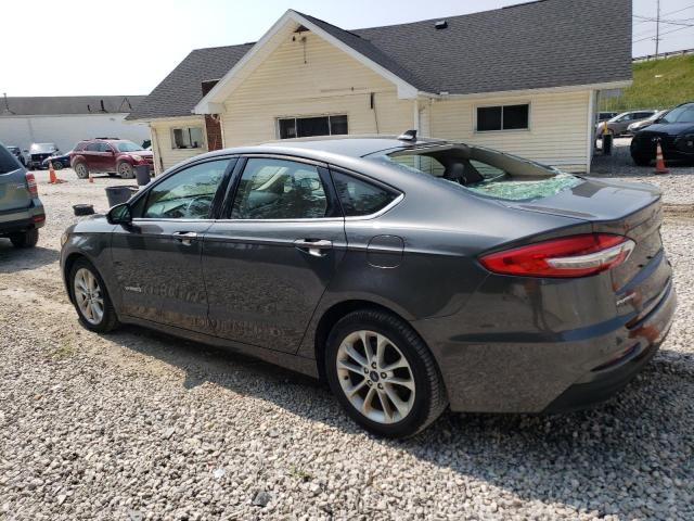 3FA6P0LU9KR129867 - 2019 FORD FUSION SE CHARCOAL photo 2