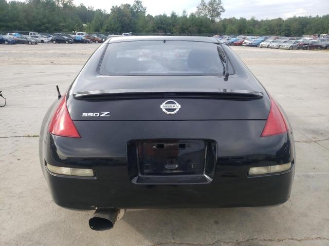 JN1AZ34D34T150667 - 2004 NISSAN 350Z COUPE BLACK photo 6