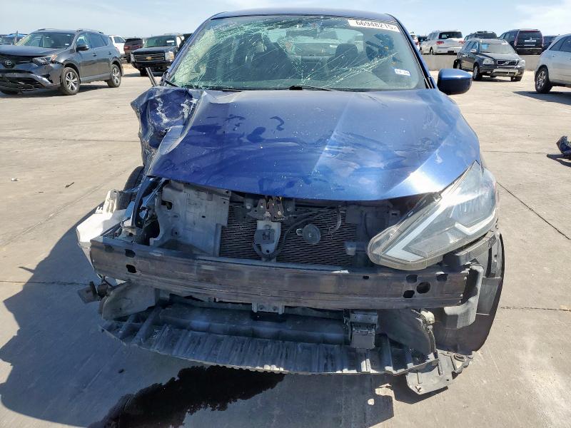 3N1AB7AP0JL626206 - 2018 NISSAN SENTRA S BLUE photo 5