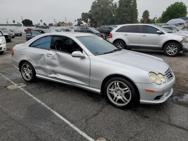 WDBTJ76H43F049640 - 2003 MERCEDES-BENZ CLK55 55 AMG SILVER photo 4