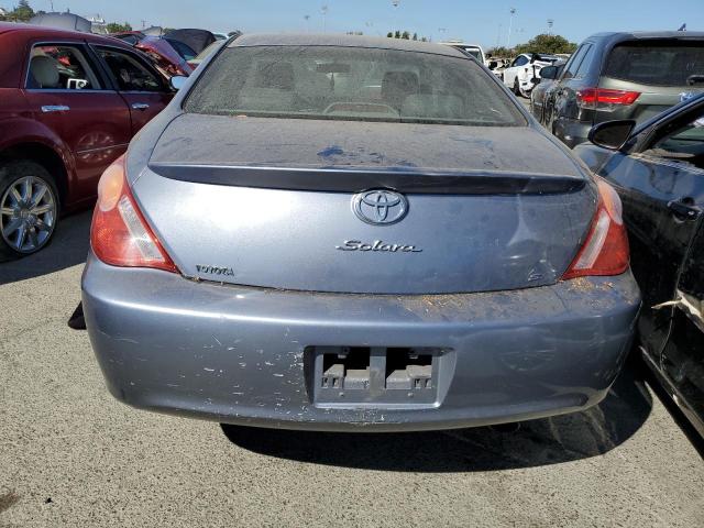 4T1CE38P34U869378 - 2004 TOYOTA CAMRY SOLA SE BLUE photo 6