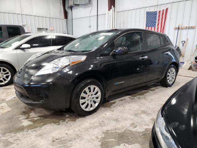 1N4AZ0CP0DC424291 - 2013 NISSAN LEAF S BLACK photo 1