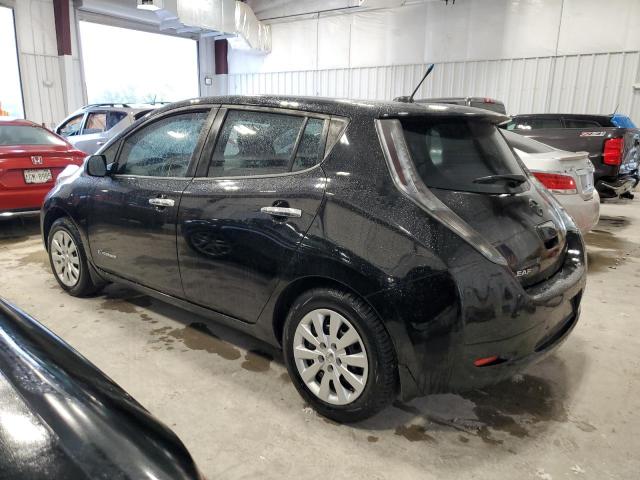 1N4AZ0CP0DC424291 - 2013 NISSAN LEAF S BLACK photo 2