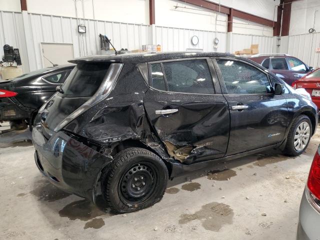 1N4AZ0CP0DC424291 - 2013 NISSAN LEAF S BLACK photo 3