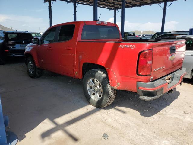 1GCGTCEN6J1132817 - 2018 CHEVROLET COLORADO LT RED photo 2