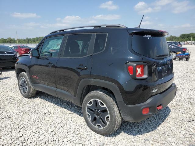 ZACCJBCT4FPB28448 - 2015 JEEP RENEGADE TRAILHAWK BLACK photo 2