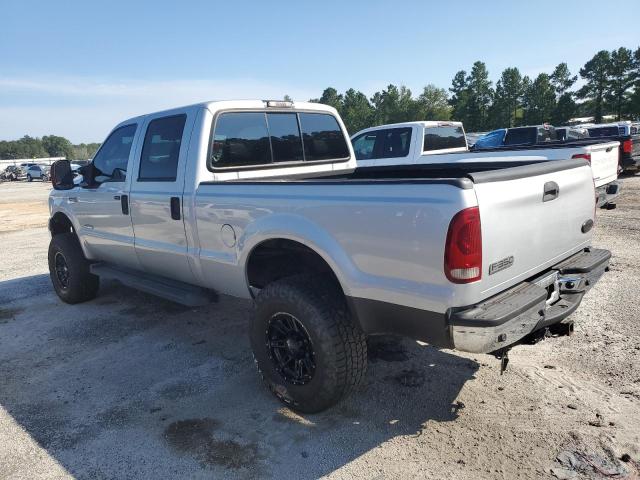 1FTWW31P97EA65187 - 2007 FORD F350 SRW SUPER DUTY SILVER photo 2