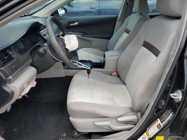 4T4BF1FK6CR226399 - 2012 TOYOTA CAMRY BASE BLACK photo 7