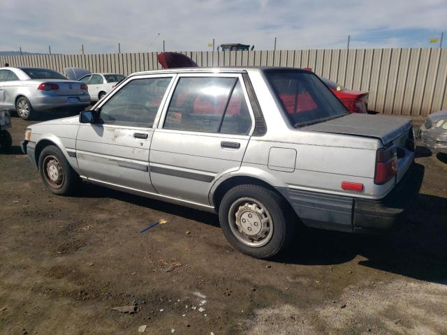 JT2AE82E1H3507148 - 1987 TOYOTA COROLLA DLX SILVER photo 2