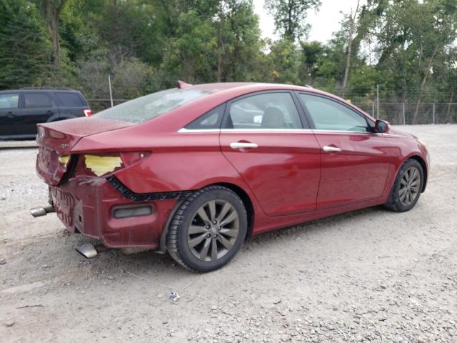 5NPEC4AB0BH305993 - 2011 HYUNDAI SONATA SE RED photo 3