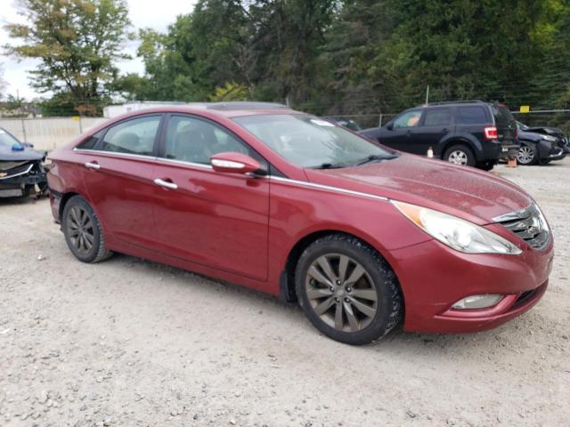 5NPEC4AB0BH305993 - 2011 HYUNDAI SONATA SE RED photo 4