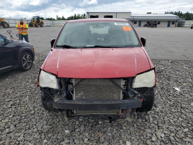 2C4RDGBG5CR268504 - 2012 DODGE GRAND CARA SE RED photo 5