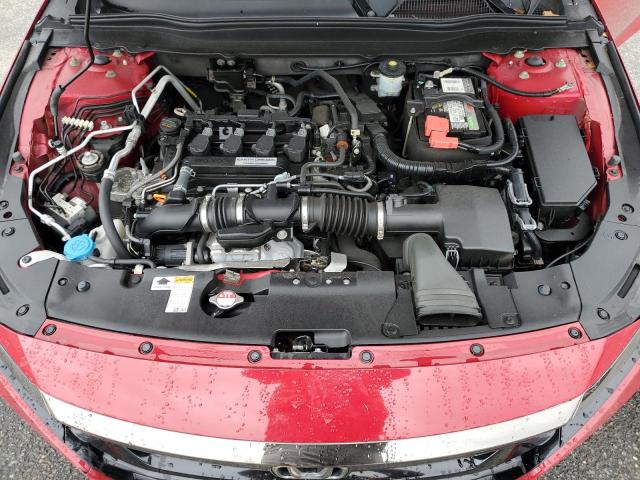 1HGCV1F39JA217789 - 2018 HONDA ACCORD SPORT RED photo 11
