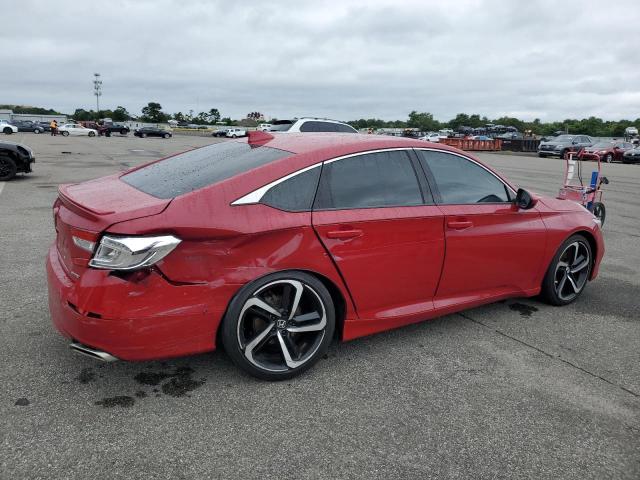 1HGCV1F39JA217789 - 2018 HONDA ACCORD SPORT RED photo 3